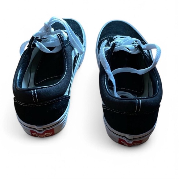 Womens Black Vans - Picture 5 of 5